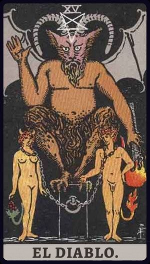 Carta de tarot El Diablo